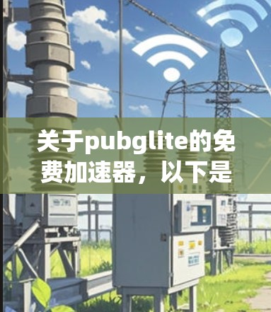 关于pubglite的免费加速器，以下是几个主要的解决方案