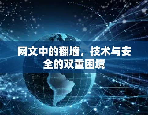 网文中的翻墙,技术与安全的双重困境