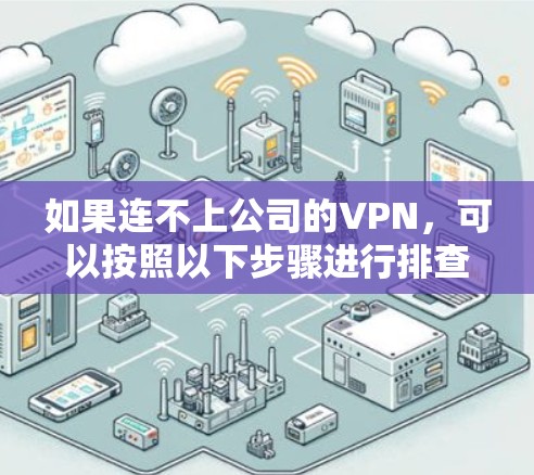 如果连不上公司的VPN,可以按照以下步骤进行排查和解决 如果连不上公司的VPN,可以按照以下步骤进行排查和解决