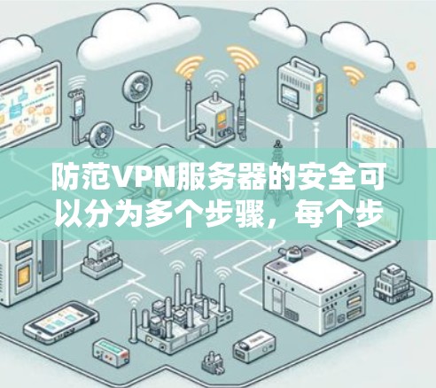 防范VPN服务器的安全可以分为多个步骤，每个步骤都需细致管理以确保网络的安全与稳定。以下是一步步的建议