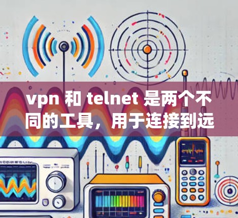 vpn 和 telnet 是两个不同的工具,用于连接到远程服务器或网络。以下是它们的主要区别和用途 vpn 和 telnet 是两个不同的工具,用于连接到远程服务器或网络。以下是它们的主要区别和用途