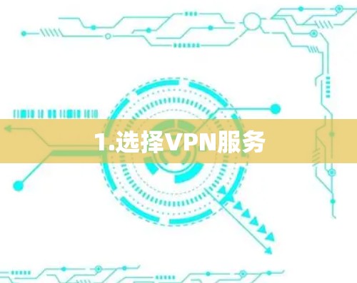 1.选择VPN服务 1.选择VPN服务