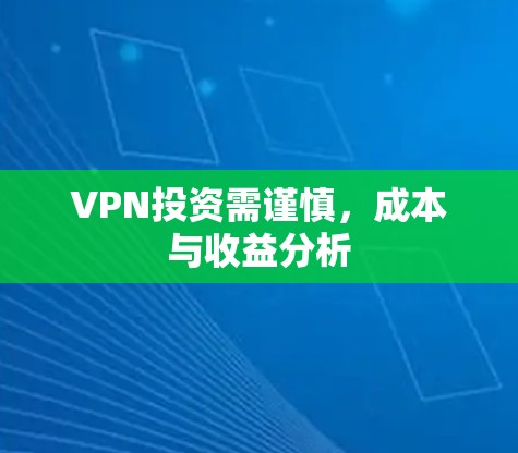 VPN投资需谨慎,成本与收益分析 VPN投资需谨慎,成本与收益分析
