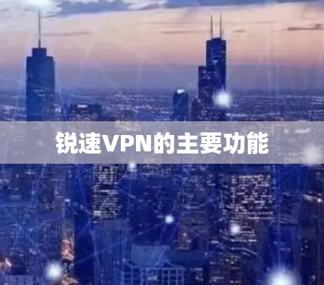 锐速VPN的主要功能 锐速VPN的主要功能