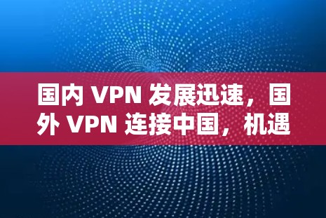 国内 VPN 发展迅速，国外 VPN 连接中国，机遇与挑战