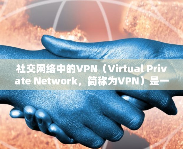 社交网络中的VPN（Virtual Private Network，简称为VPN）是一个旨在连接到外网的网络服务，允许用户通过互联网访问外部网站、应用或服务。以下是关于VPN的一些详细分析和总结