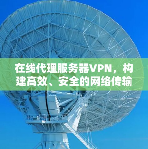 在线代理服务器VPN,构建高效、安全的网络传输 在线代理服务器VPN,构建高效、安全的网络传输