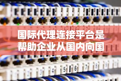 国际代理连接平台是帮助企业从国内向国际市场扩展的重要工具。以下是对国际代理连接平台的详细总结