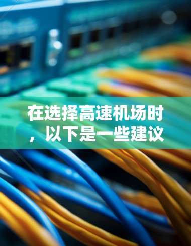 在选择高速机场时,以下是一些建议,供您参考 在选择高速机场时,以下是一些建议,供您参考