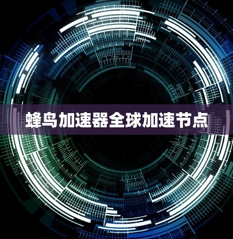 蜂鸟加速器全球加速节点