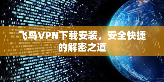 飞鸟VPN下载安装，安全快捷的解密之道