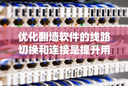 优化翻墙软件的线路切换和连接是提升用户体验的关键步骤。以下是系统性地总结和实施优化技巧 优化翻墙软件的线路切换和连接是提升用户体验的关键步骤。以下是系统性地总结和实施优化技巧