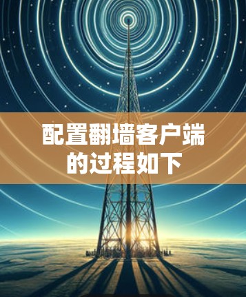 配置翻墙客户端的过程如下 配置翻墙客户端的过程如下