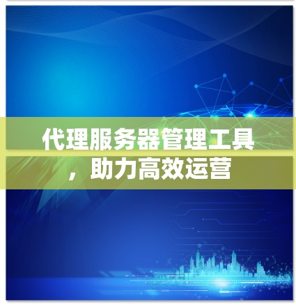 代理服务器管理工具,助力高效运营