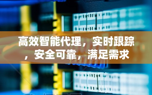 高效智能代理,实时跟踪,安全可靠,满足需求 高效智能代理,实时跟踪,安全可靠,满足需求