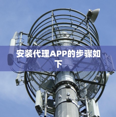 安装代理APP的步骤如下